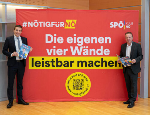 Hergovich/Weninger präsentieren Plakatkampagne: „Mehr Zuversicht, mehr Lösungen – ein guter Plan für Niederösterreich“