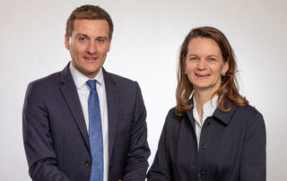 LPV Sven Hergovich und LAbg. Kerstin Suchan-Mayr weiß