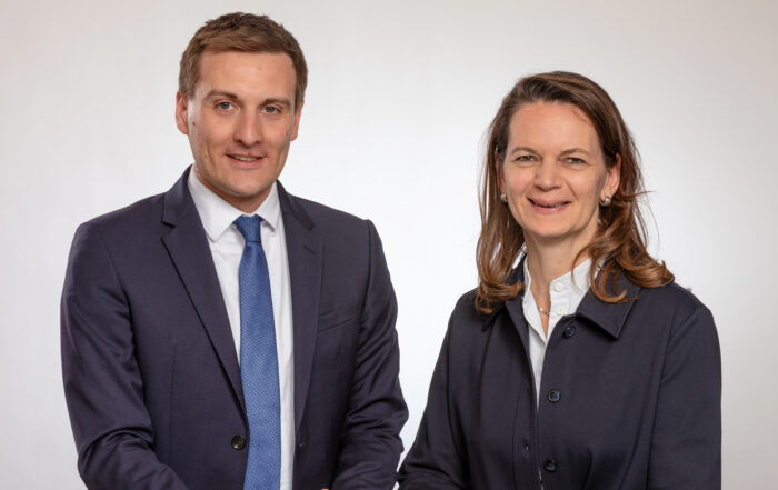 LPV Sven Hergovich und LAbg. Kerstin Suchan-Mayr weiß