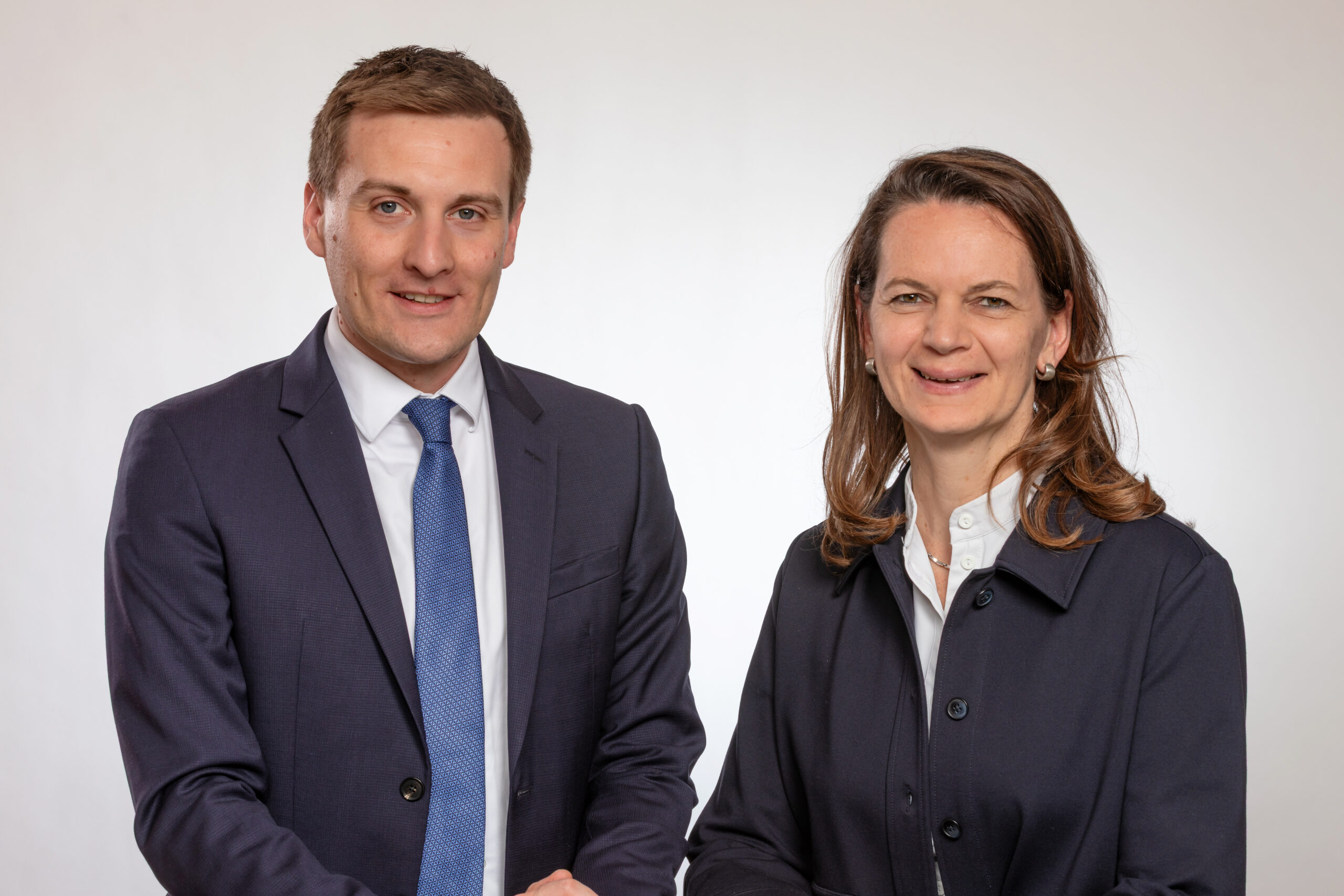 LPV Sven Hergovich und LAbg. Kerstin Suchan-Mayr weiß
